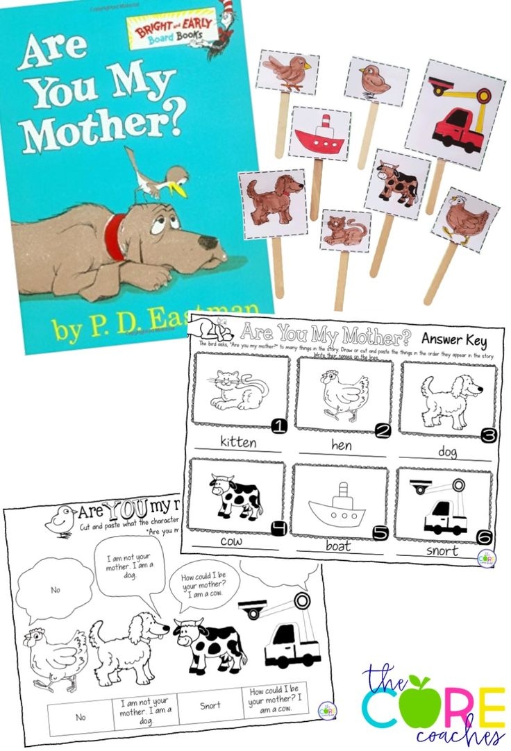 free printable are you my mother activities