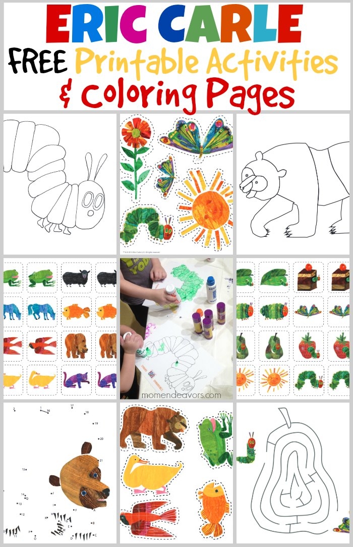 Bedtime Playtime With The World Of Eric Carle FREE Printable 