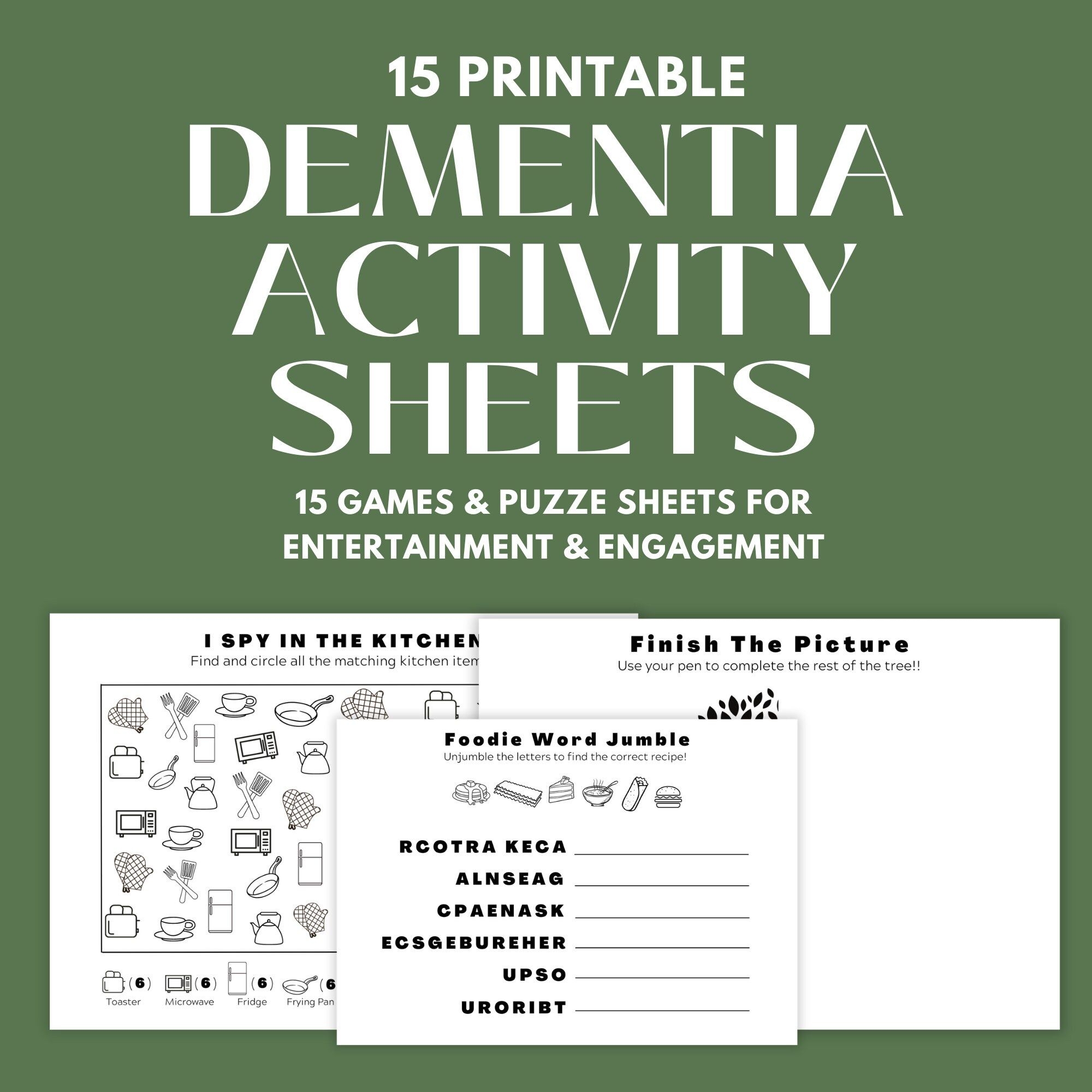 elderly free printable activities for dementia patients