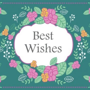 Best Wishes Card Templates 9 Free Printable Word Excel PDF 