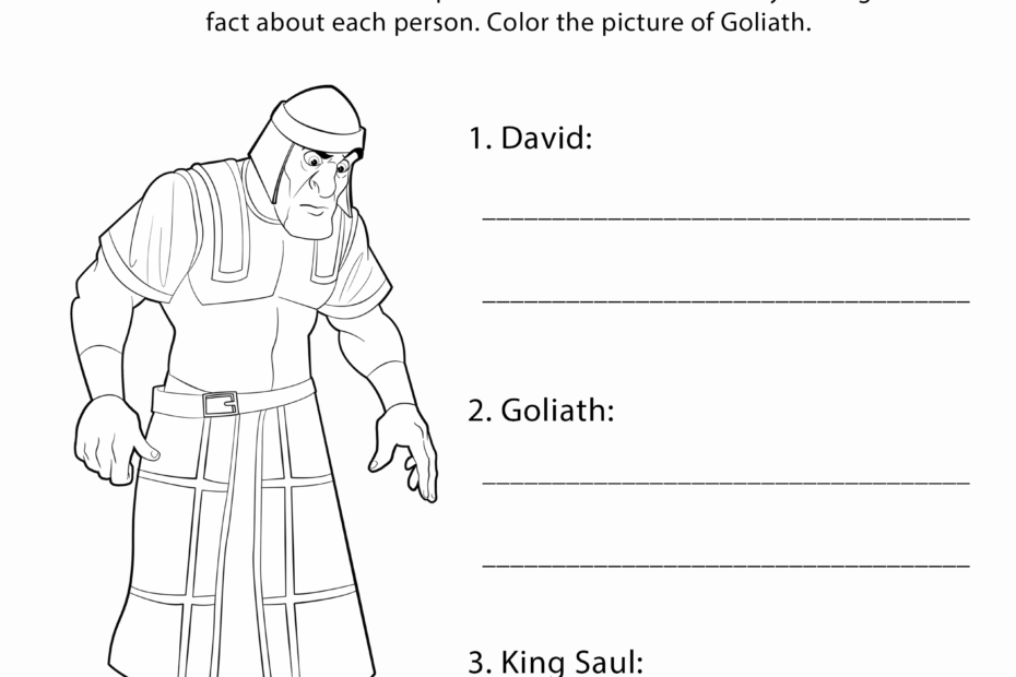Bible Activities For Kids Printable
