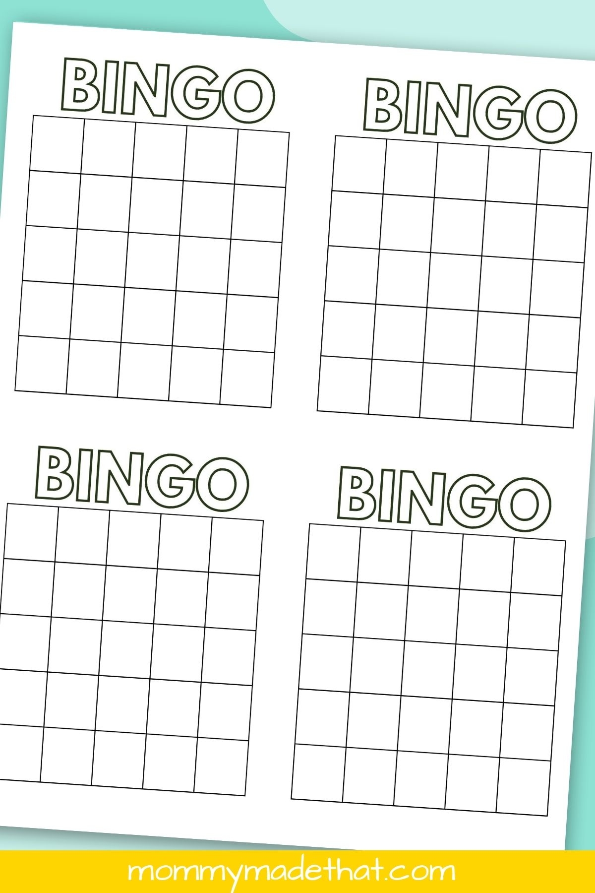 free printable blank template for a 4x4 card