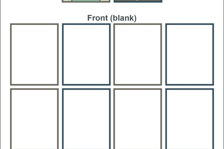 Blank Playing Card Template For Word 10 Free PDF Printables Printablee