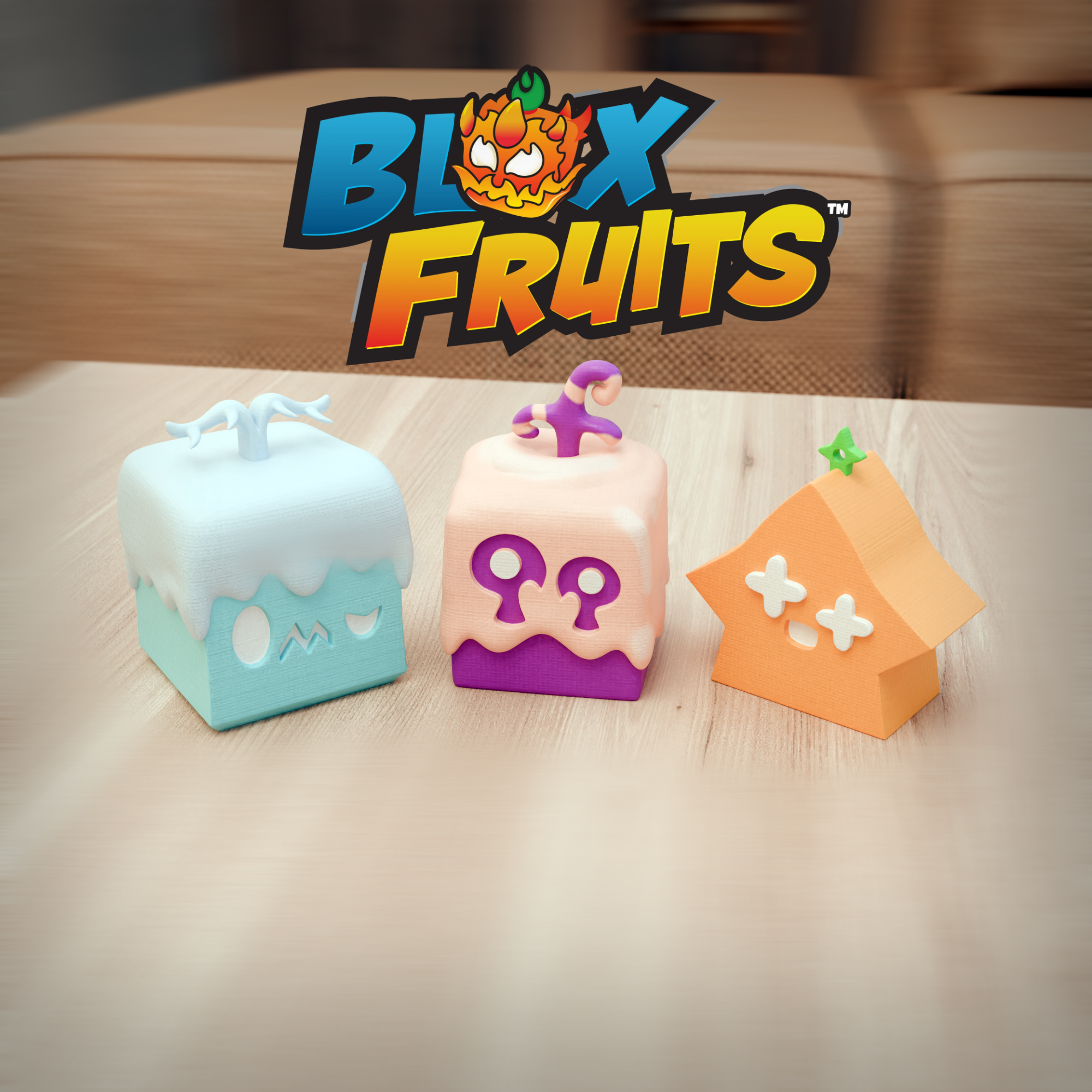  BLOX FRUITS BLIZZARD LIGHT AND DOUGH STL File For 3D Printing Cults