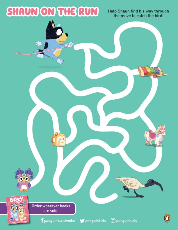 Bluey Printables And Activities