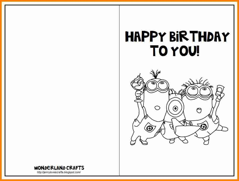 Boy Birthday Card Printable Free