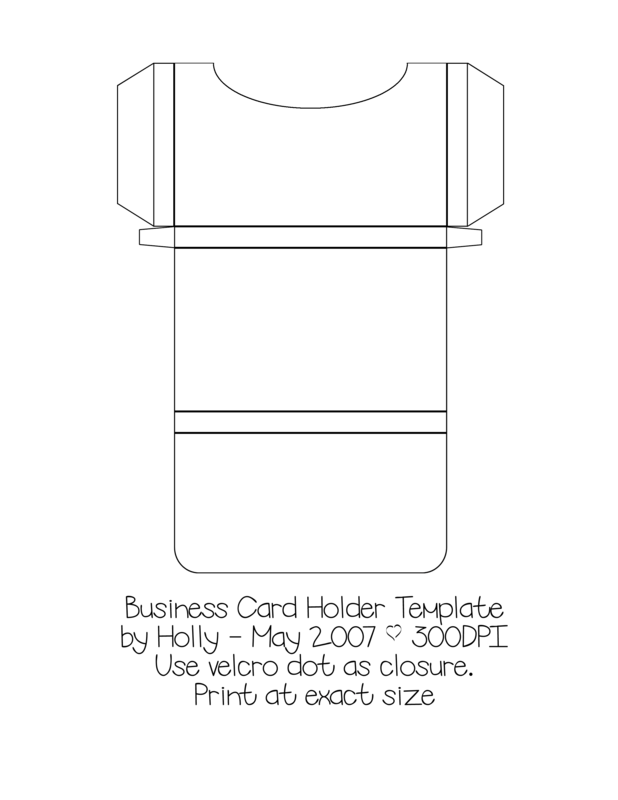 Business Card Holder Template Download Business Card Printable 