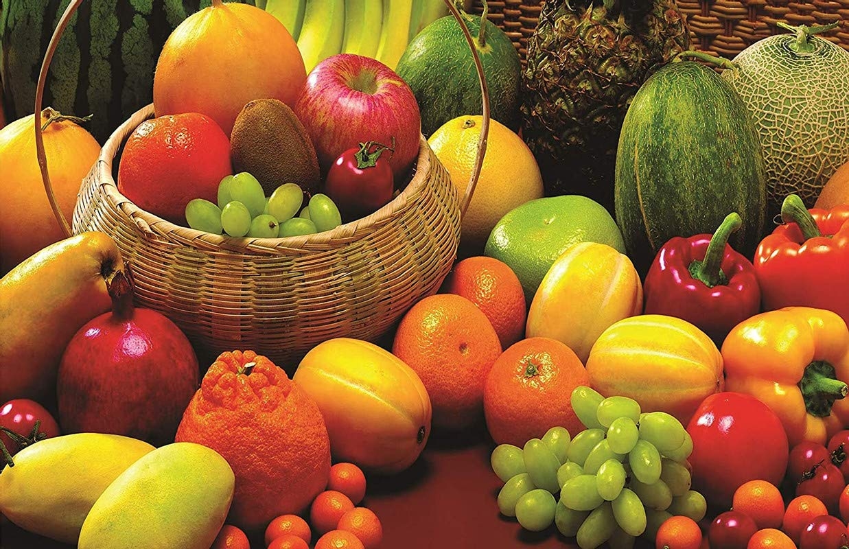 Buy Techgifti Waterproof Kitchen Apple And Orange Mix Fresh Fruits Wallpaper Wall Sticker Multicolour 60Cm X 45Cm Online At Low Prices In India 