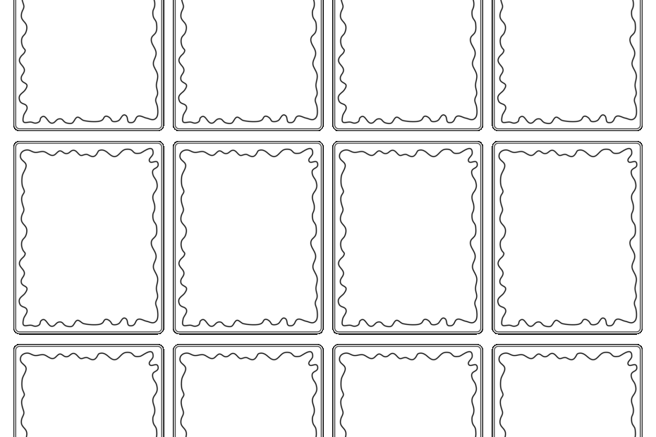 Card Word Template 10 Free PDF Printables Printablee