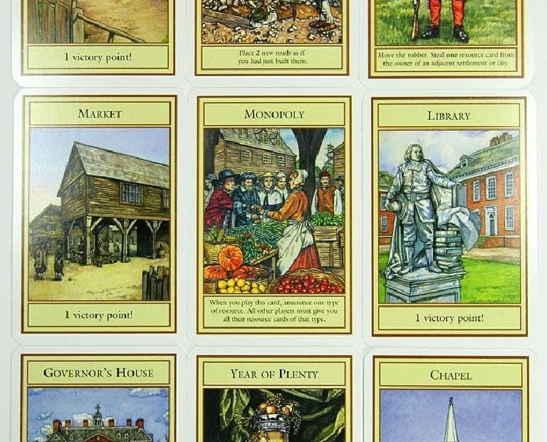 Catan Printable Cards Printable Word Searches