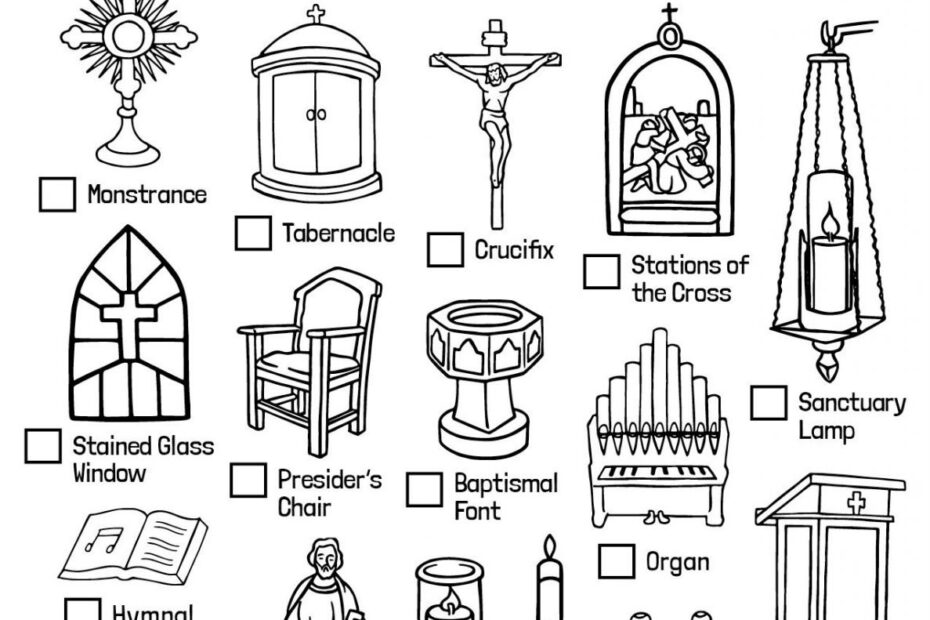 Catholic Free Printable Religious Worksheets