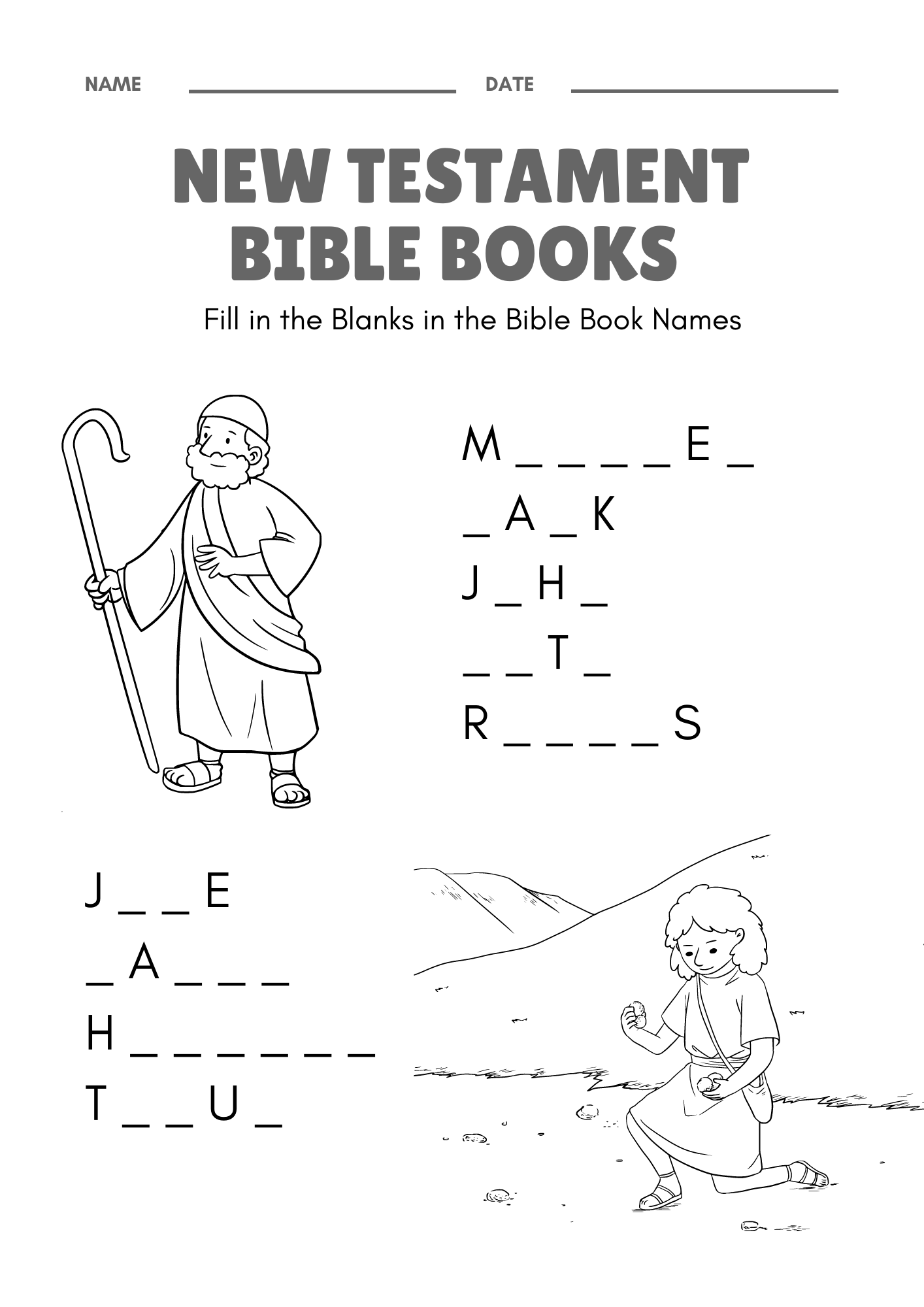 Children 39 s Ministry Free Bible themed Printables Help My Kids Are Bored