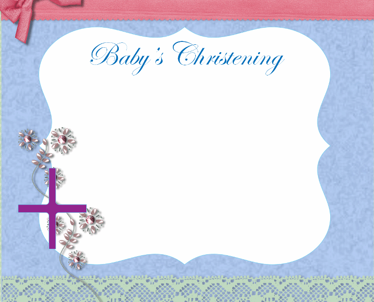 Christening Invitation Templates Free Printable Printable Templates