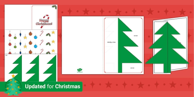 Christmas Card Template Printable Parents Twinkl