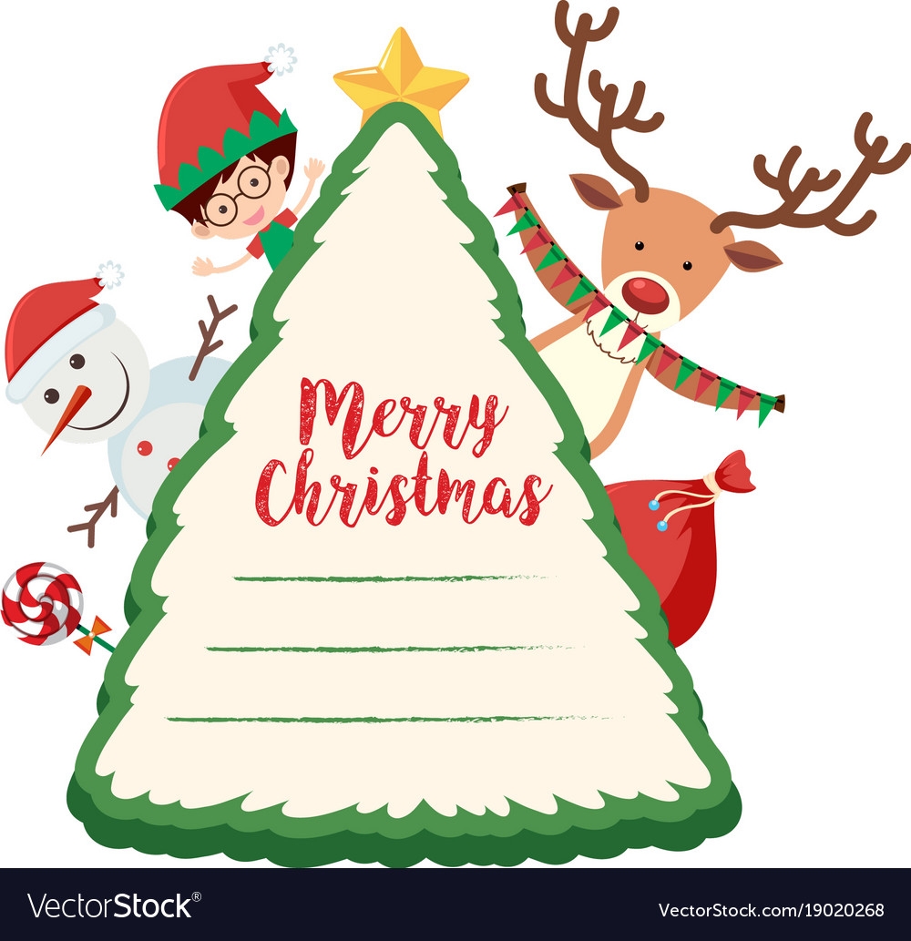 Christmas Card Templates Free Printable For Kids