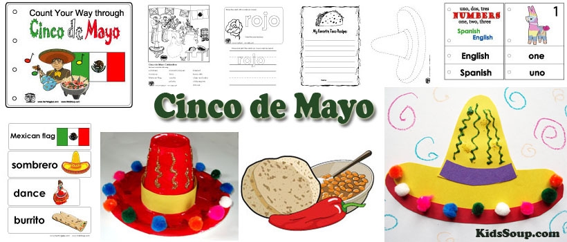 Cinco De Mayo Crafts Activities Games And Printables KidsSoup