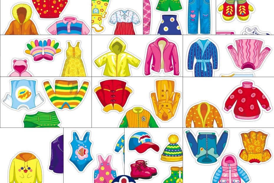 Clothing Printable For Preschool Activities TeachersMag