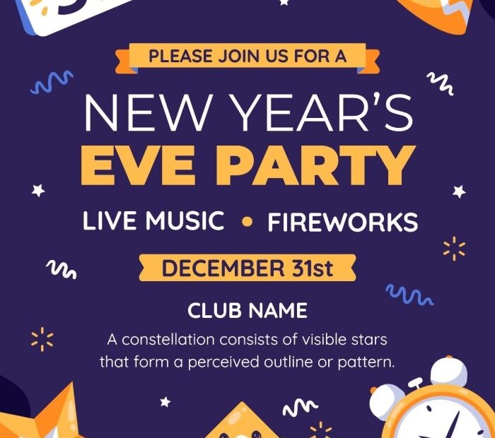 Club Invitation Template