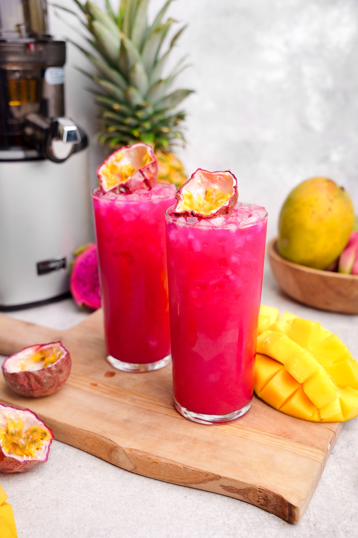 Cold Pressed Tropical Fruit Punch Juice The All Natural Vegan
