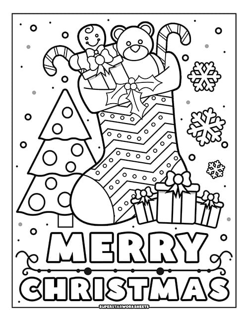 Collection 85 Best Christmas Coloring Pages For Preschoolers 100 