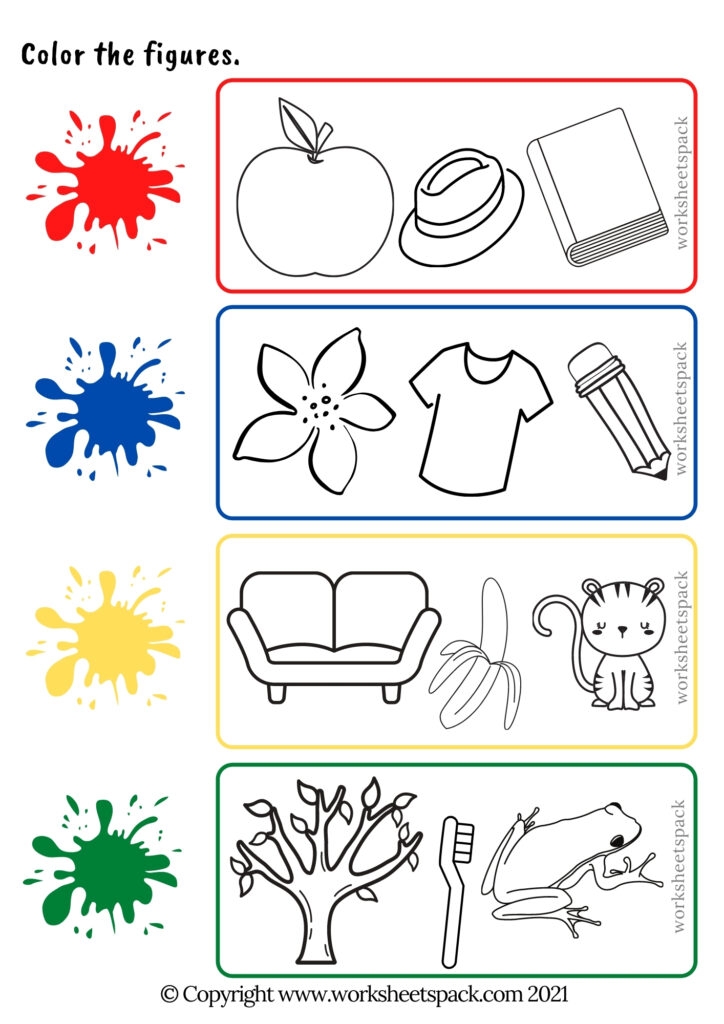 Colors Worksheets For Preschoolers Free Printables Free Printables Hub