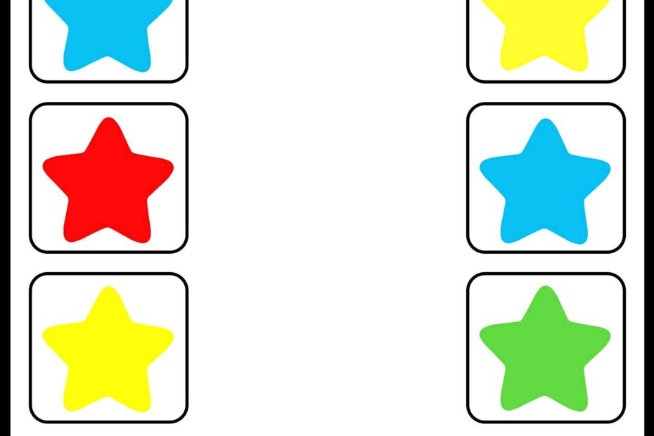 Colour Matching Printable Activity