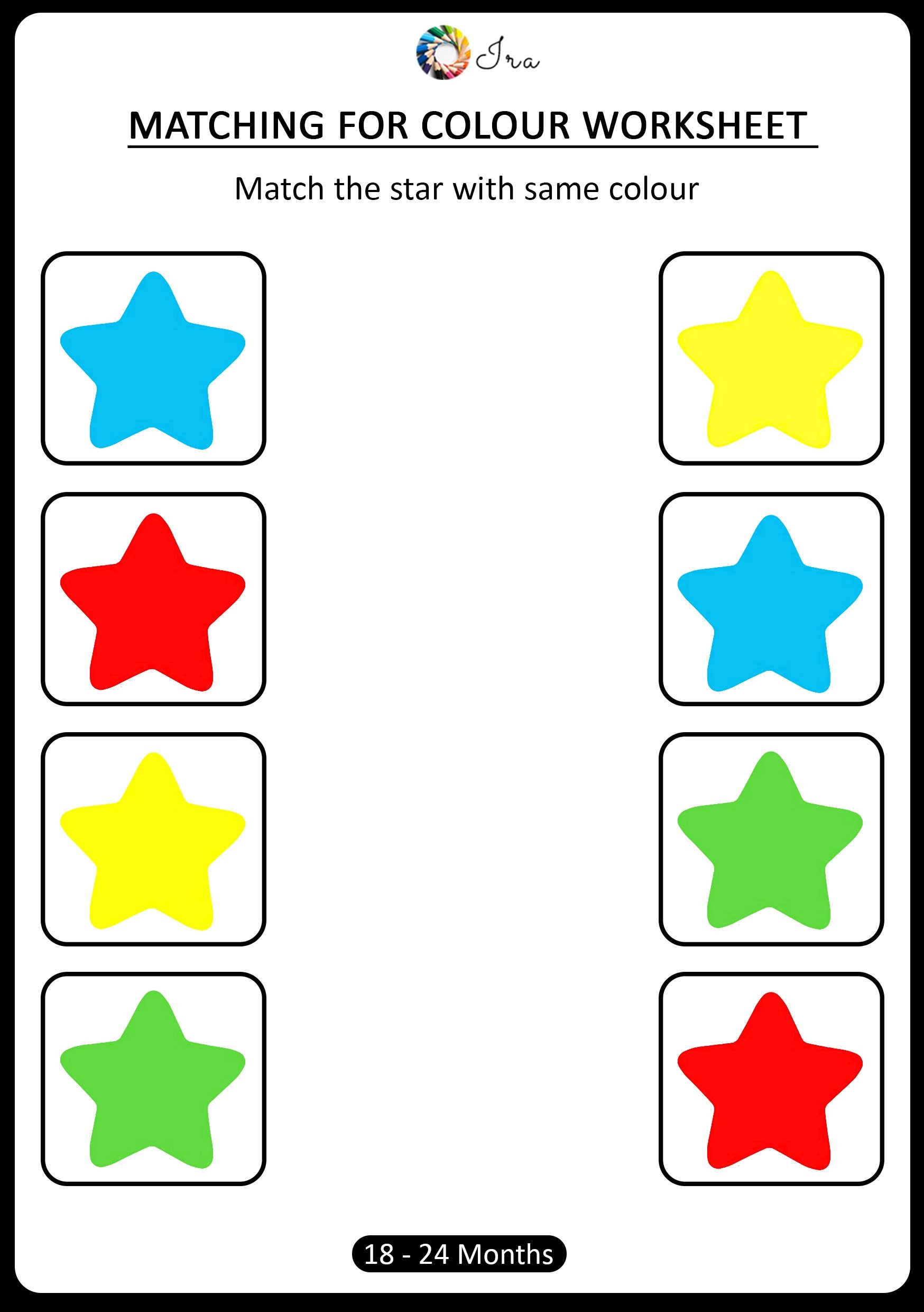 Colour Matching Printable Activity