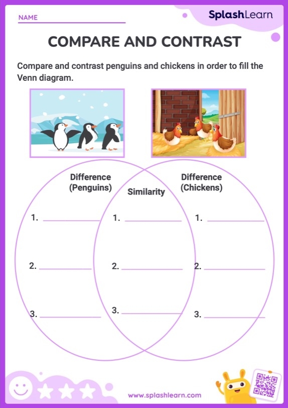 Compare And Contrast Worksheets For Kids Online