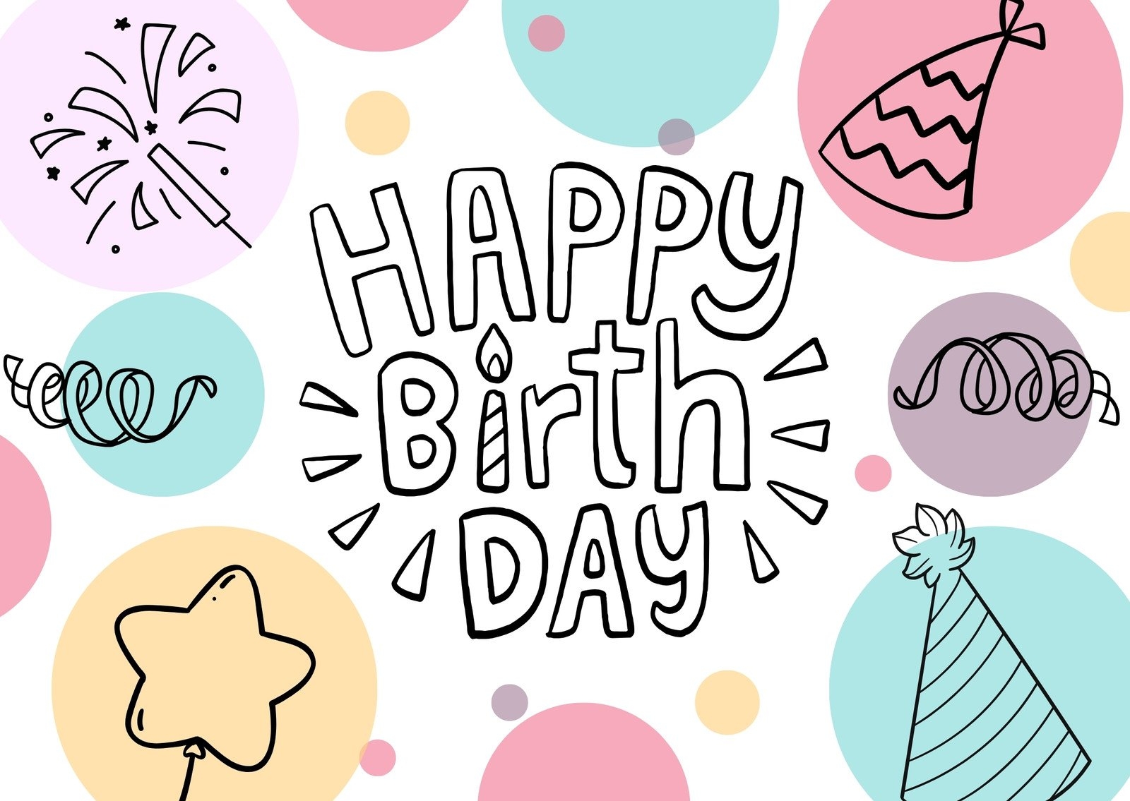 Create Your Own Free Printable Birthday Cards FREE Printables