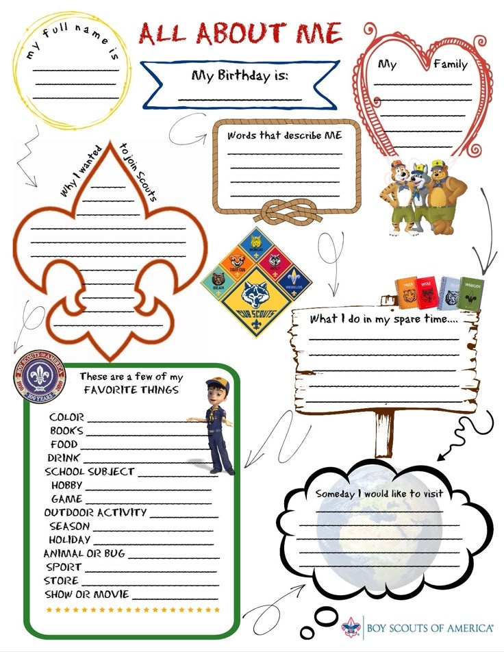 Cub Scout Bobcat Printables Educational Printable Worksheets