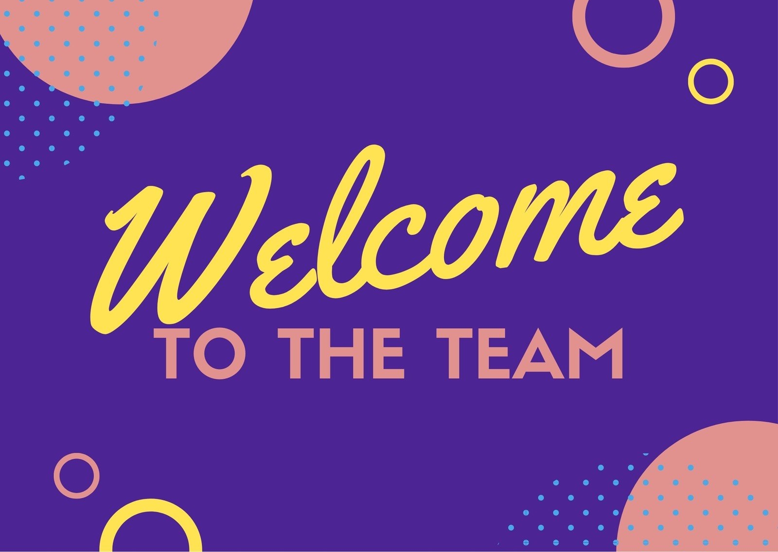 Customize 35 Welcome Cards Templates Online Canva