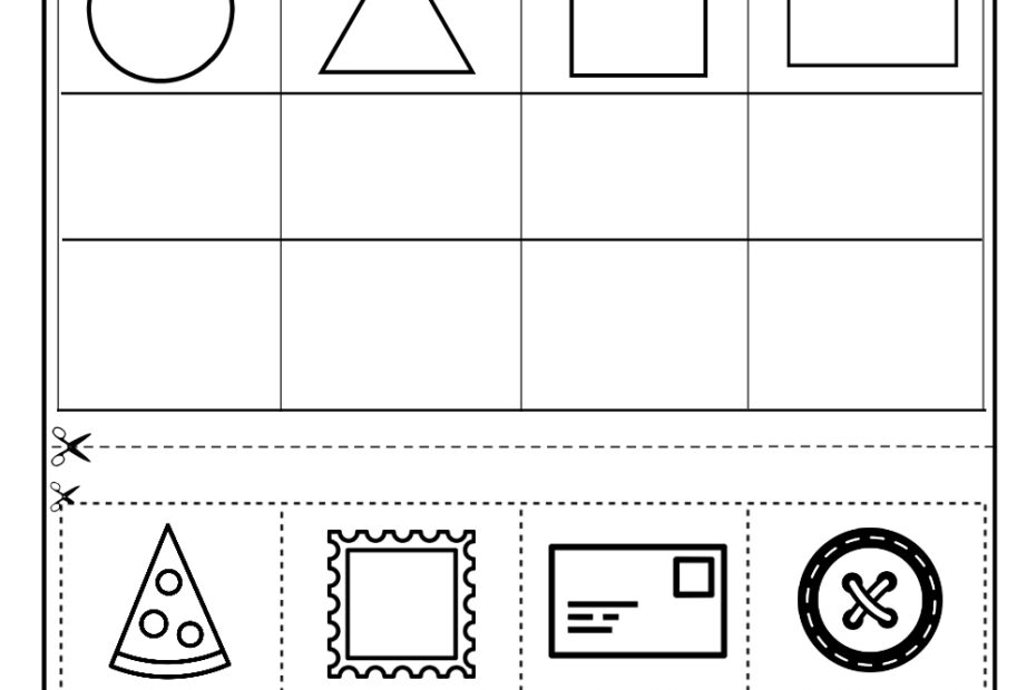 Cut And Paste Worksheets Free Printables