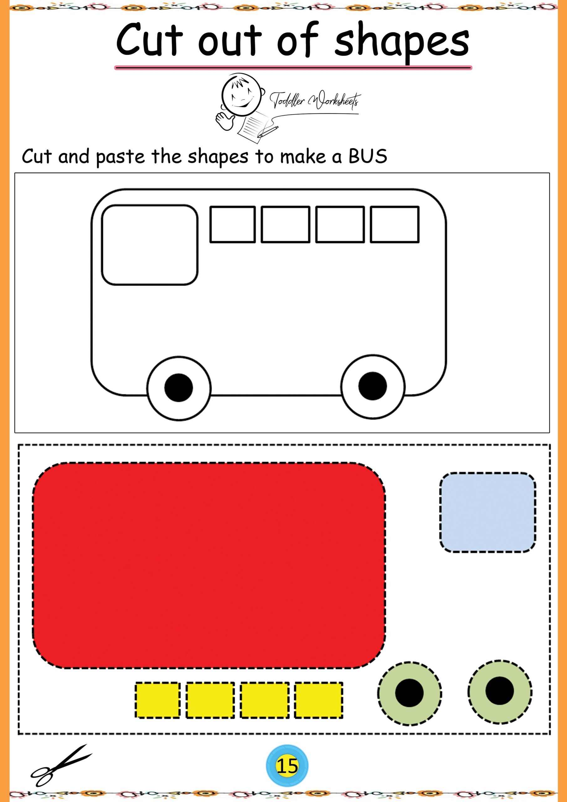 free printable cut out activities for preschoolers