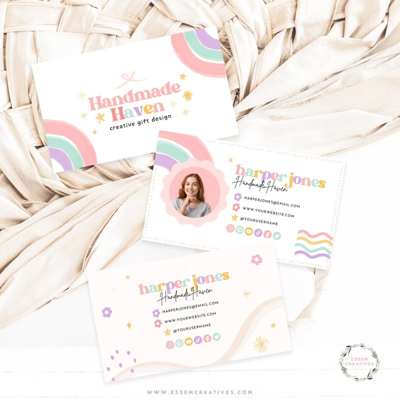 free printable cute business card templates