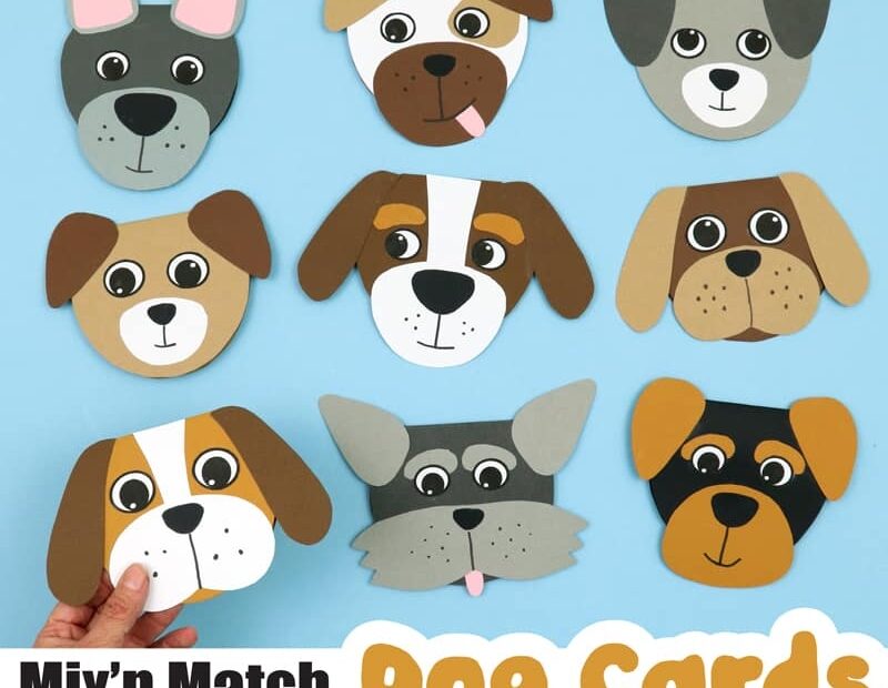 Cute Dog Cards The Craft Train