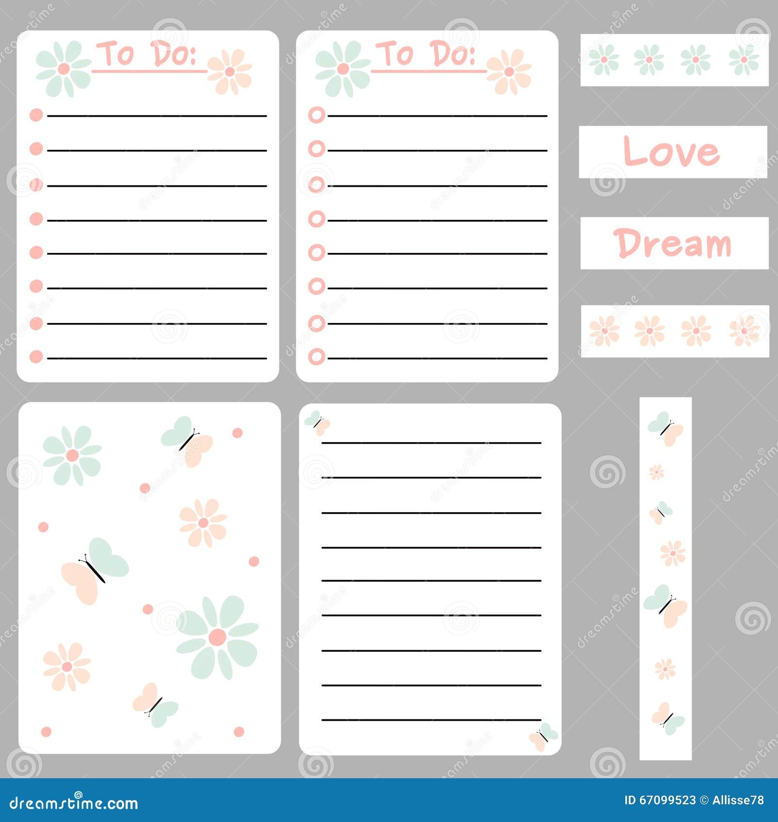 cute study note card template that are printable