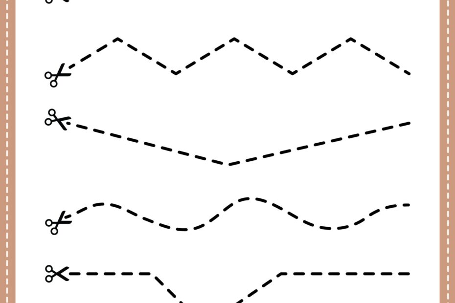 Cutting Activities For Kindergarten Free Printable PDF