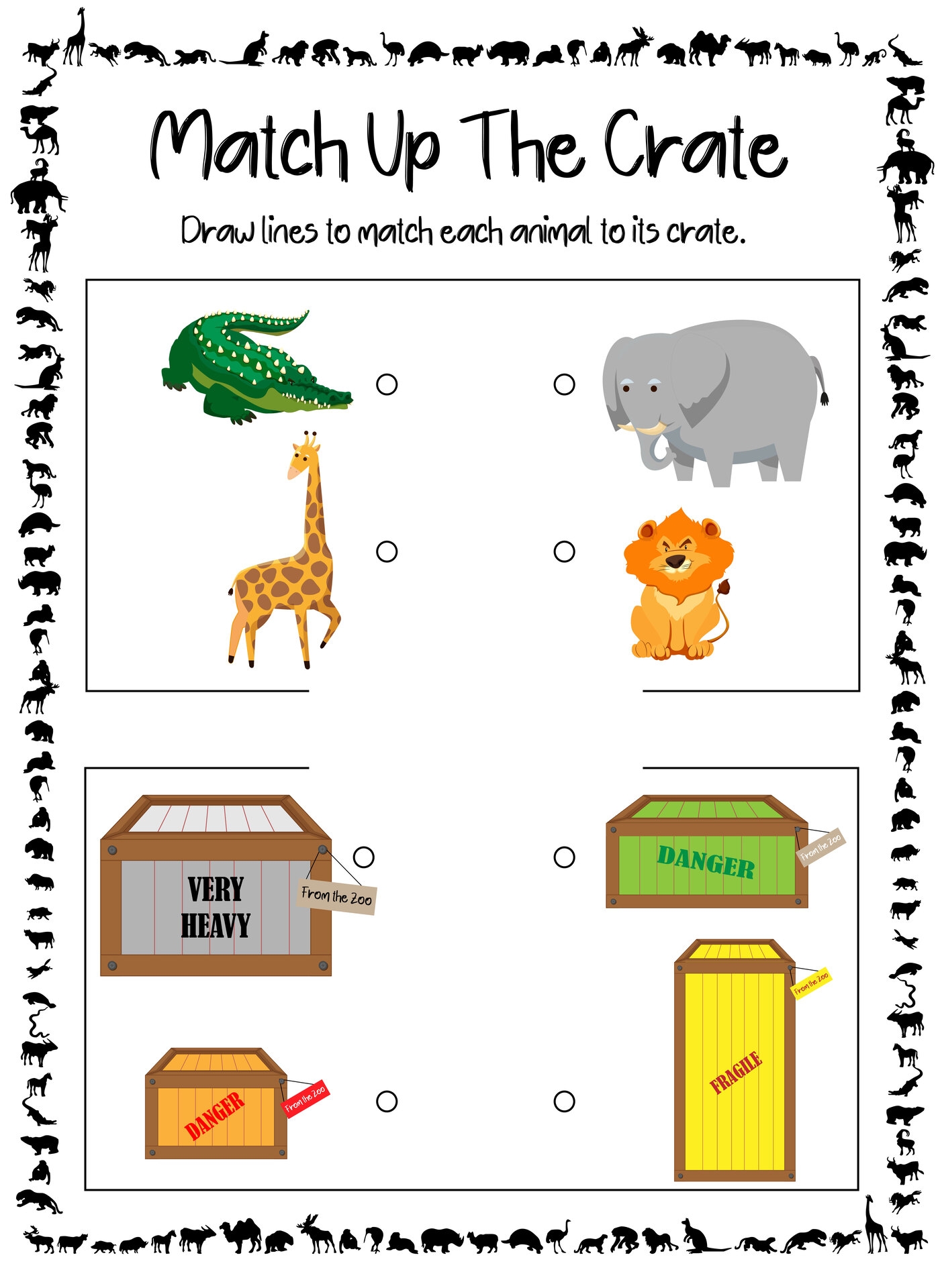 Dear Zoo 10 Free PDF Printables Printablee