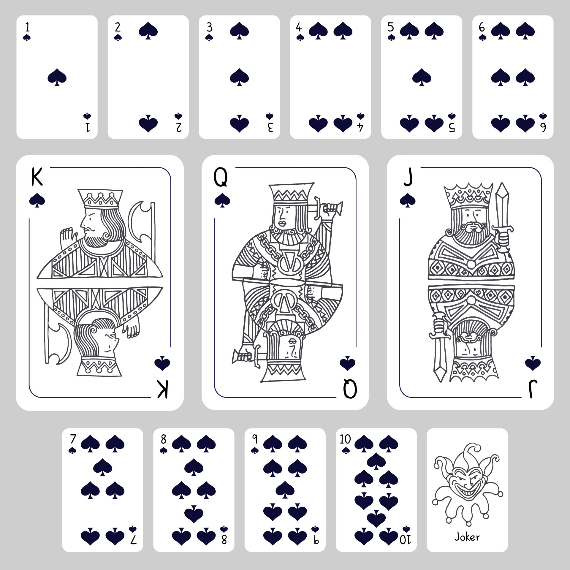 deck of cards printable template