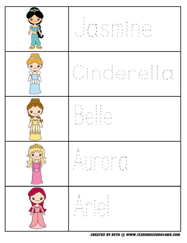 Disney Printable Activities