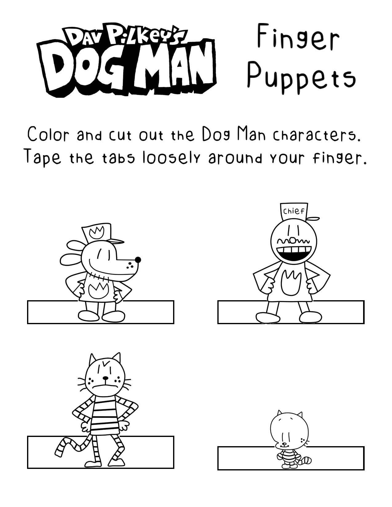 Dog Man Characters The Learning Curve