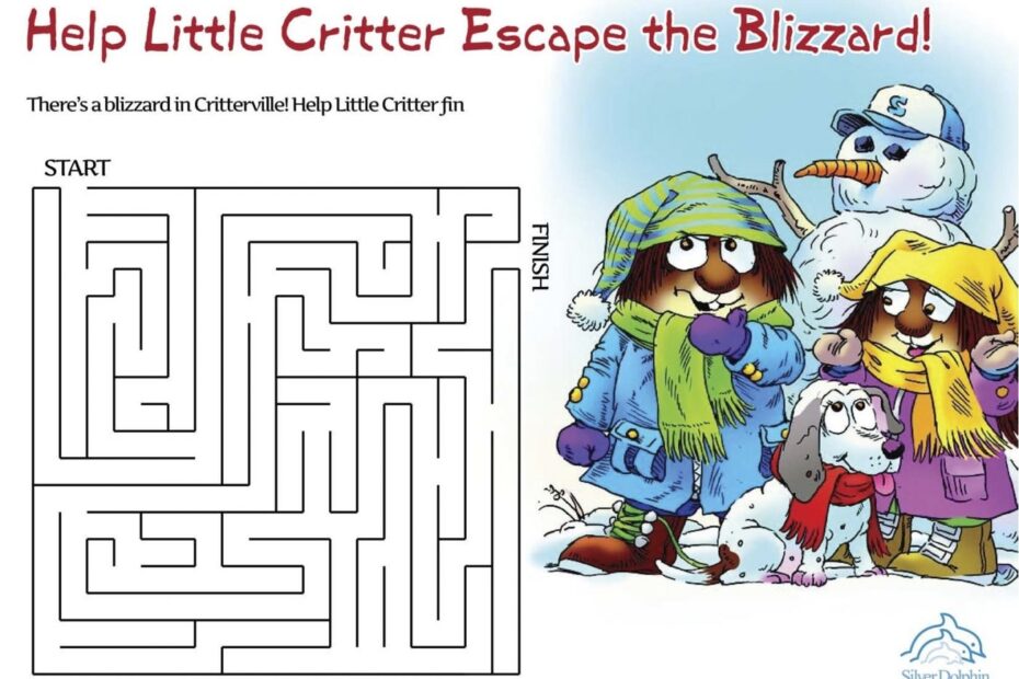 Download Little Critter Printable Activities