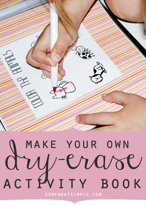 Dry Erase Activity Book Free Printables Book Activities Craft 
