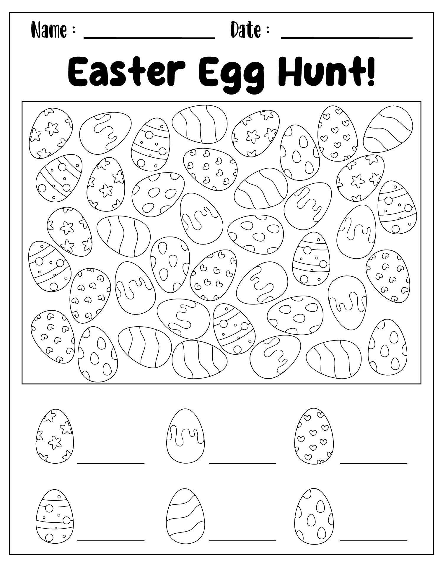 Easter Activities For Kids 5 Free Pdf Printables Artofit
