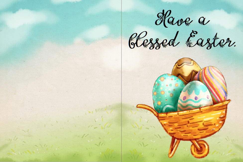 Easter Card Printables