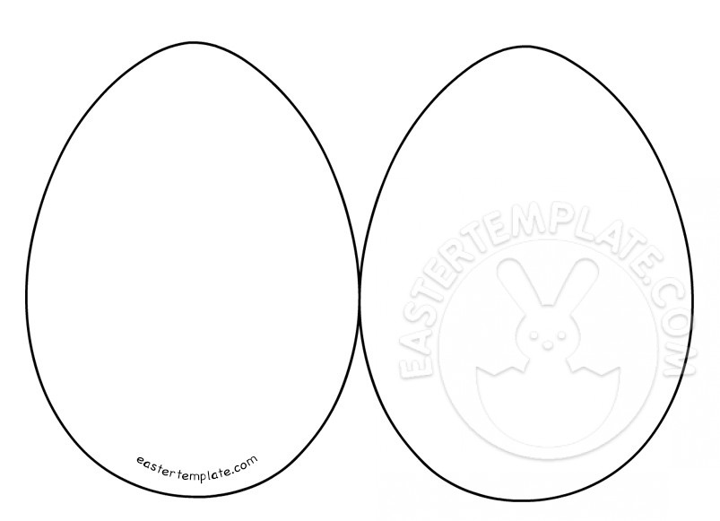 easter egg card templates printable