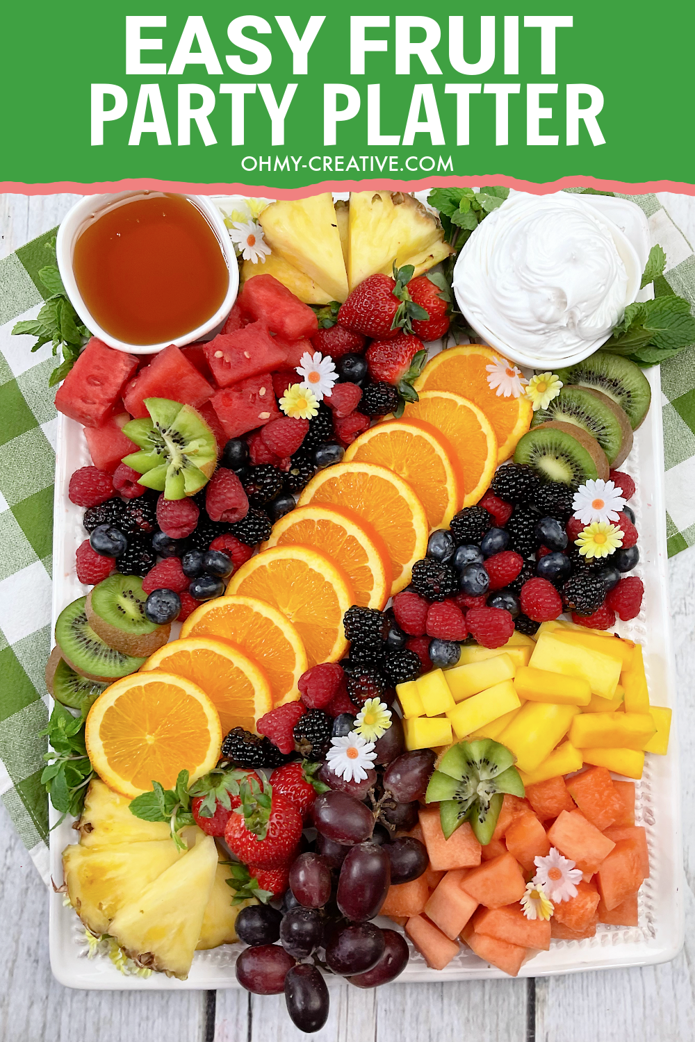 simple fruit tray pictures ideas