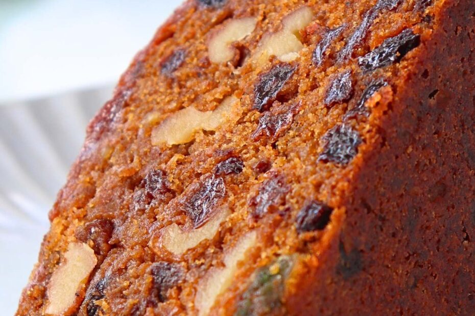Easy Moist Fruit Cake
