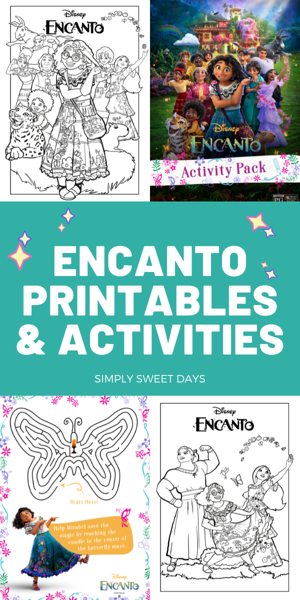 encanto activities printable