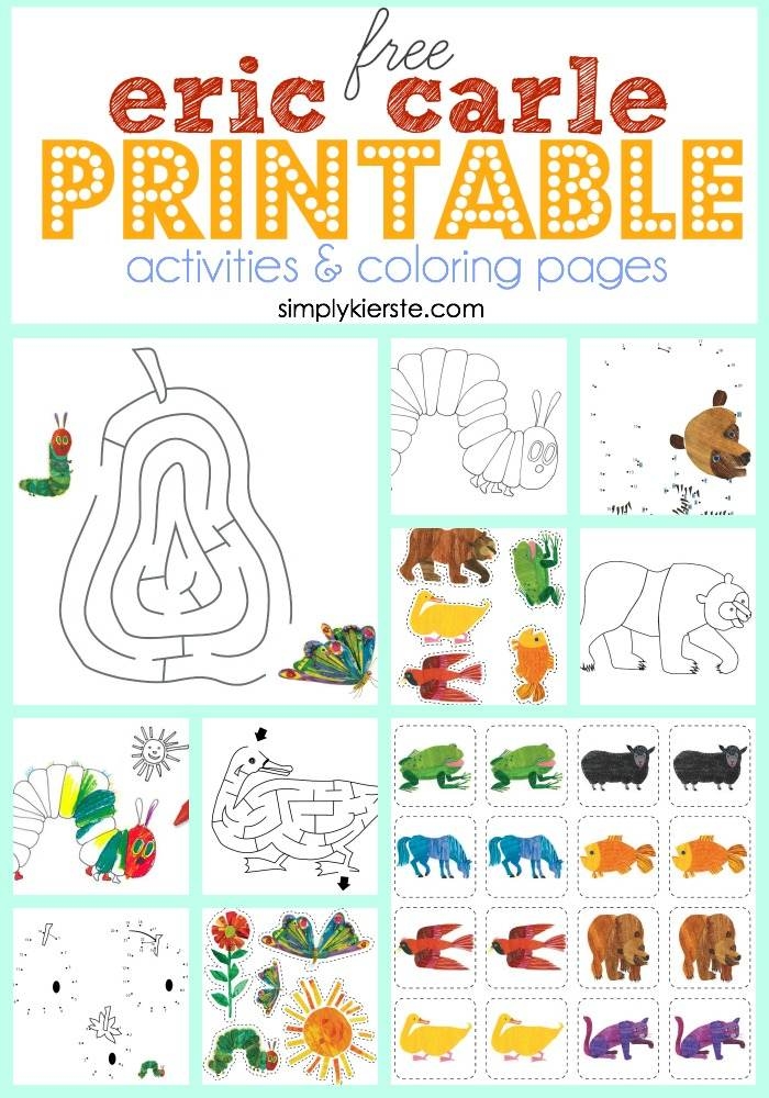 Eric Carle Books Craft Ideas The Crafting Chicks